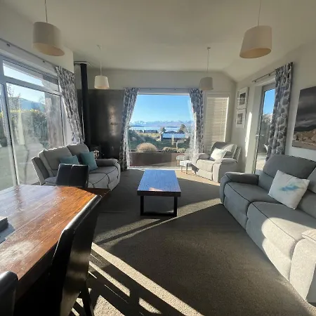 Luxury Lake View House Lake Tekapo Exterior foto